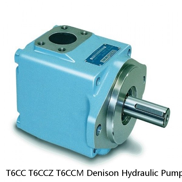 T6CC T6CCZ T6CCM Denison Hydraulic Pump Manual , Vane Type Hydraulic Pump #1 image