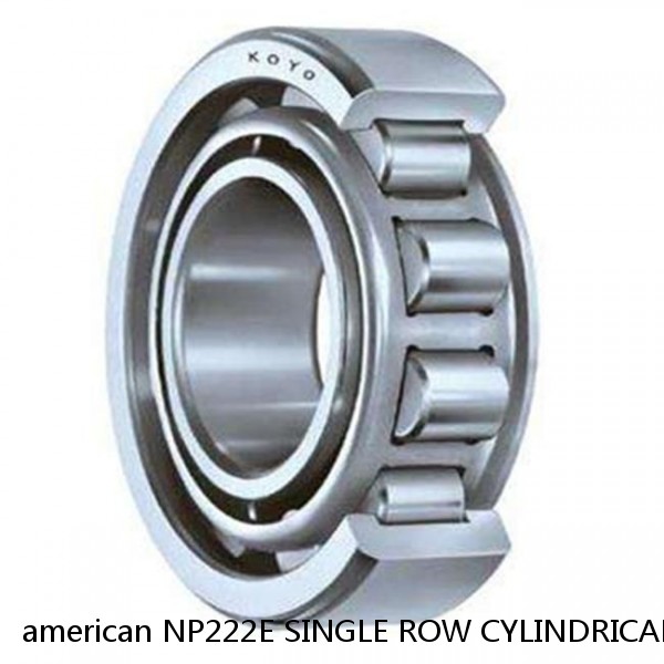 american NP222E SINGLE ROW CYLINDRICAL ROLLER BEARING #1 image